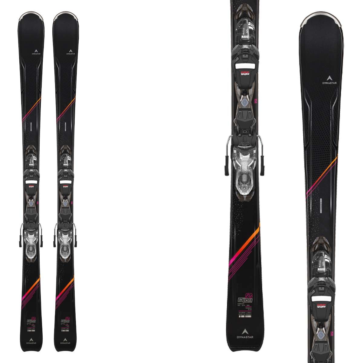 Sci Dynastar Intense 8 con attacchi Xpress W 11 Gw B83 (Colore: nero, Taglia: 165)