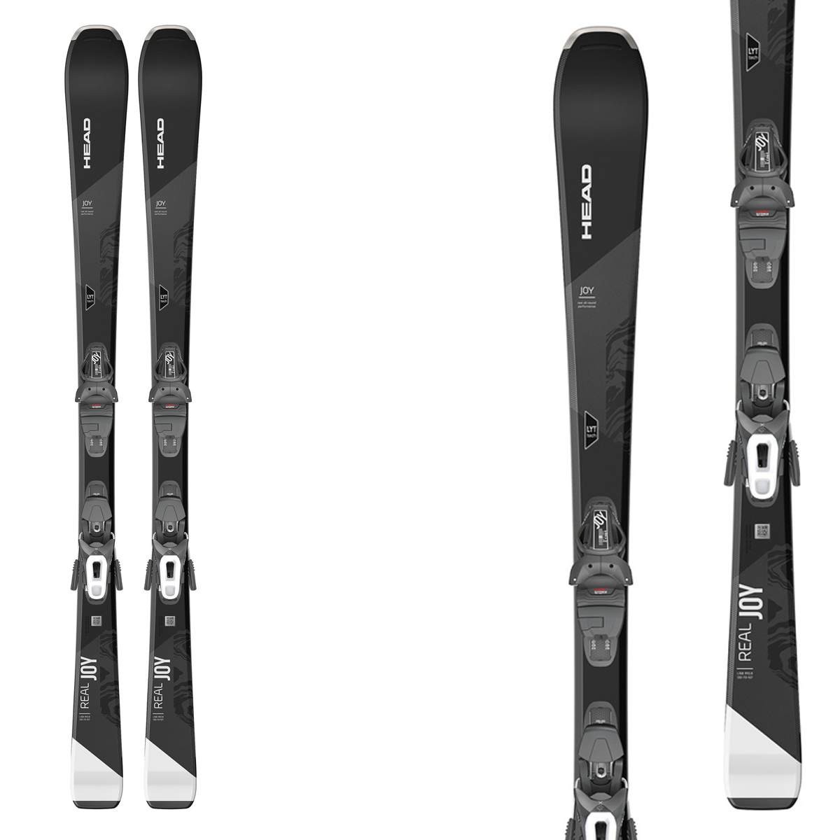 Sci Head real Joy SLR con attacchi JOY 9 GW SLR (Colore: nero bianco, Taglia: 148)