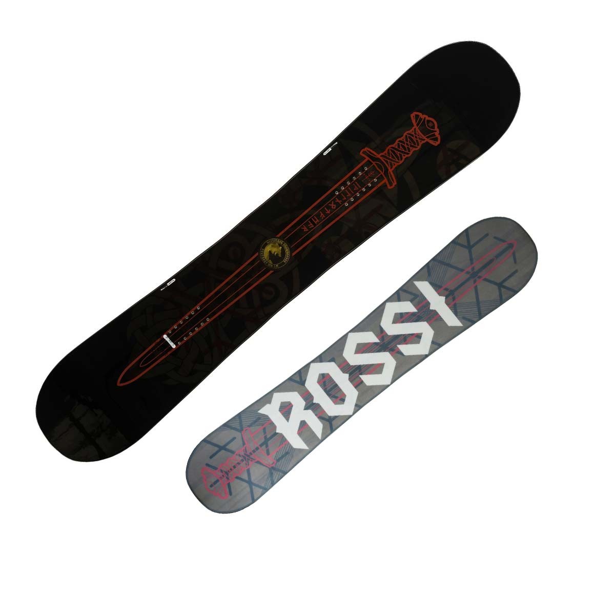 Snowboard Rossignol Reverant da uomo (Colore: nero-rosso, Taglia: 158)