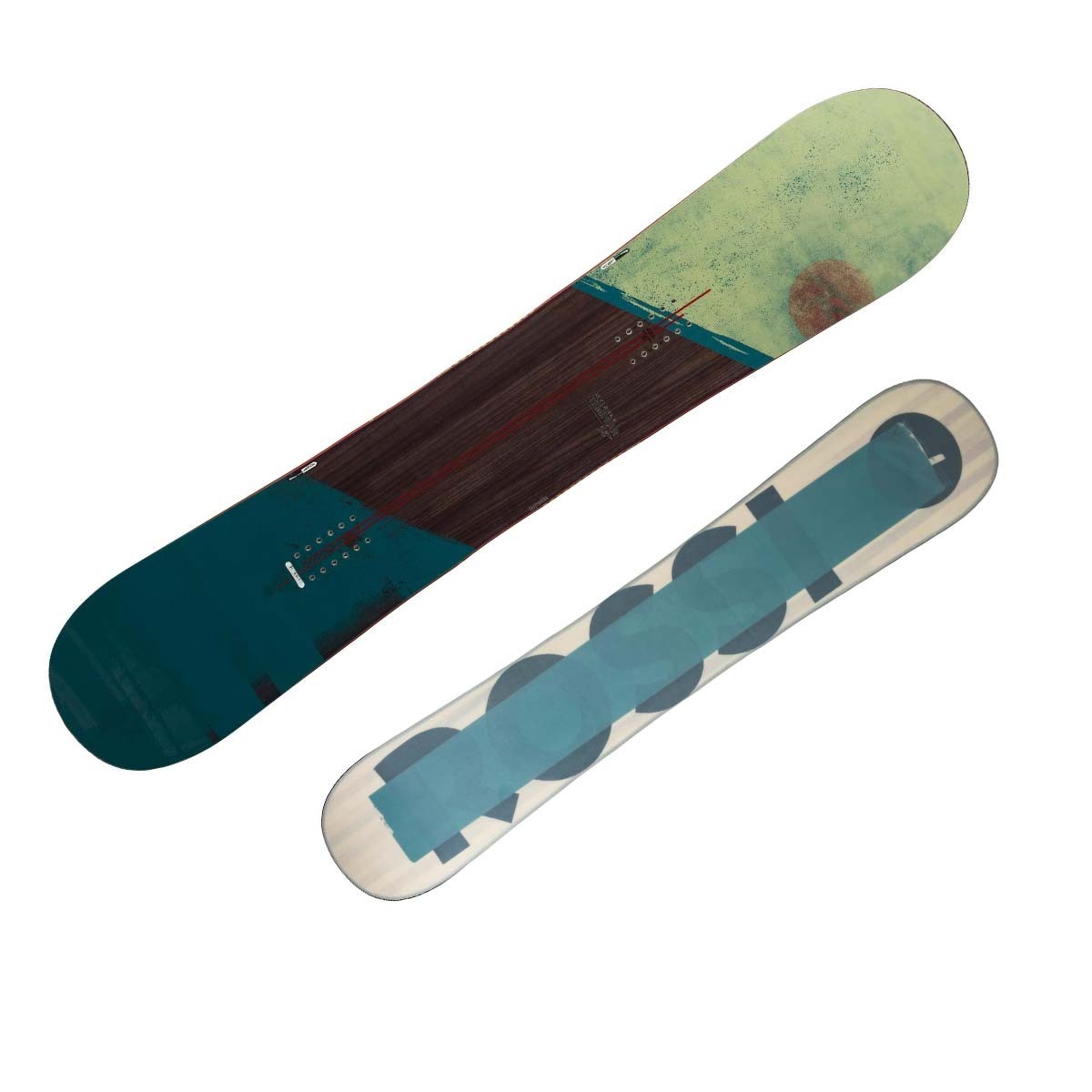 Snowboard Rossignol Templar Wide da uomo (Colore: fantasia, Taglia: 162)