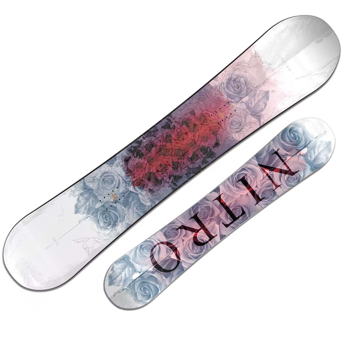 Snowboard Nitro Fate da donna (Colore: fantasia, Taglia: 147)