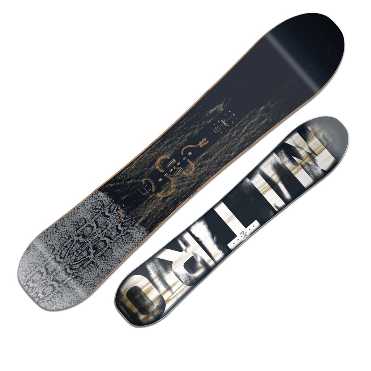 Snowboard Nitro Magnum Rental (Colore: fantasia, Taglia: 167)