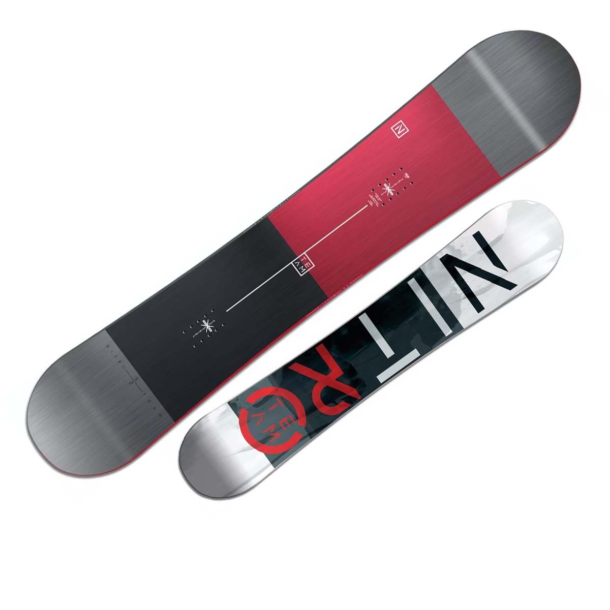 Snowboard Nitro Team Gullwing (Colore: fantasia, Taglia: 152)