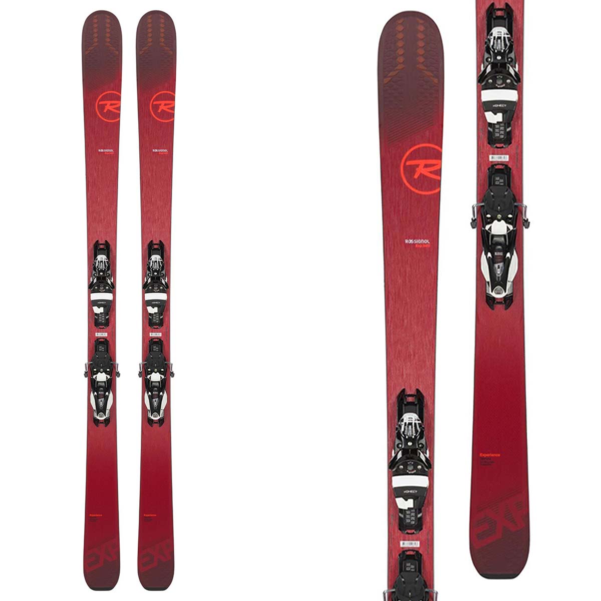 Sci Rossignol Experience 94 TI con attacchi SPX 12 (Colore: rosso, Taglia: 187)