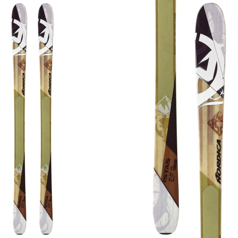 sci Nordica Istas + piastra Quicklook + attacchi Goode V212