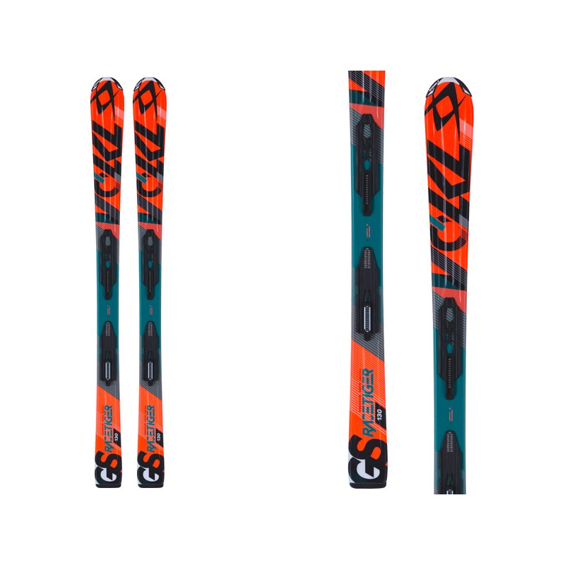 sci Volkl Jr Racetiger 3motion + attacchi 3motion 4.5 Jr