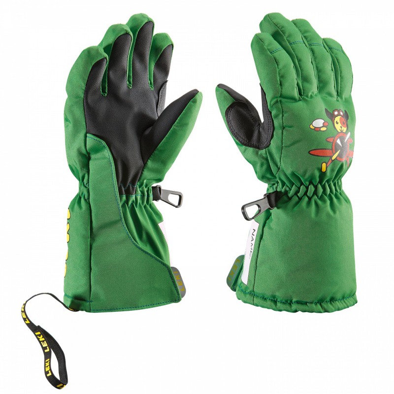 Guanti sci Leki Pilot Baby verde
