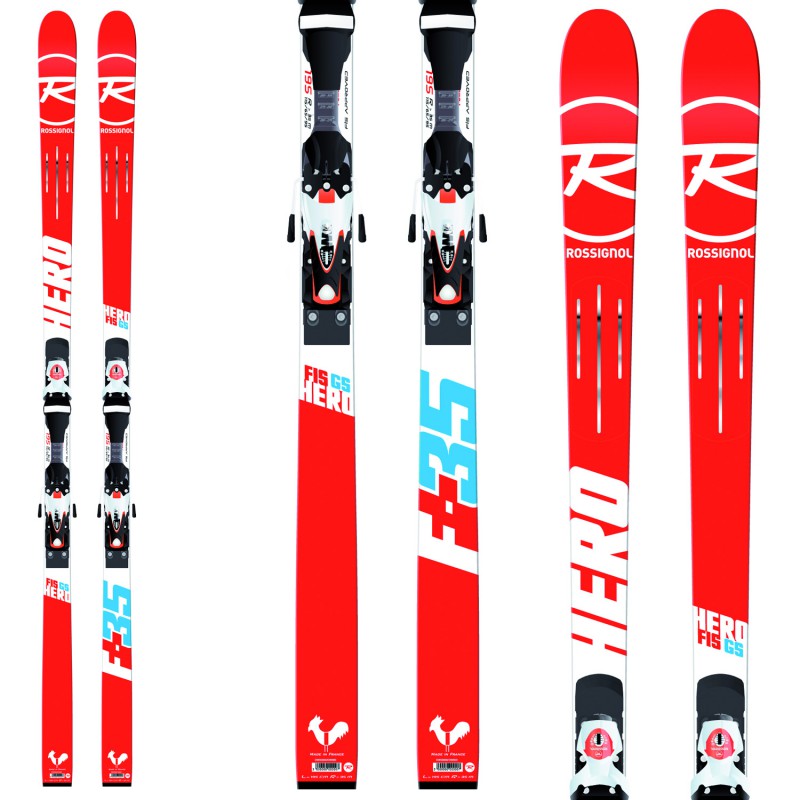Sci Rossignol Hero Fis Gs R21 WC + attacchi Axial 3 150 Rockerflex