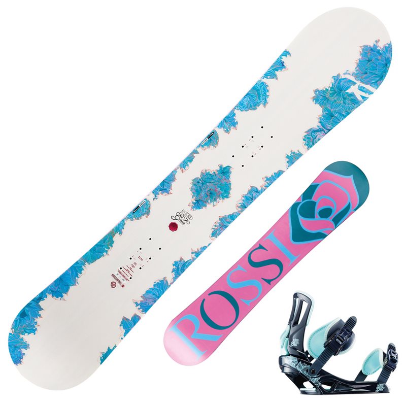 Snowboard Rossignol Gala Amptek + attacchi Gala s/m
