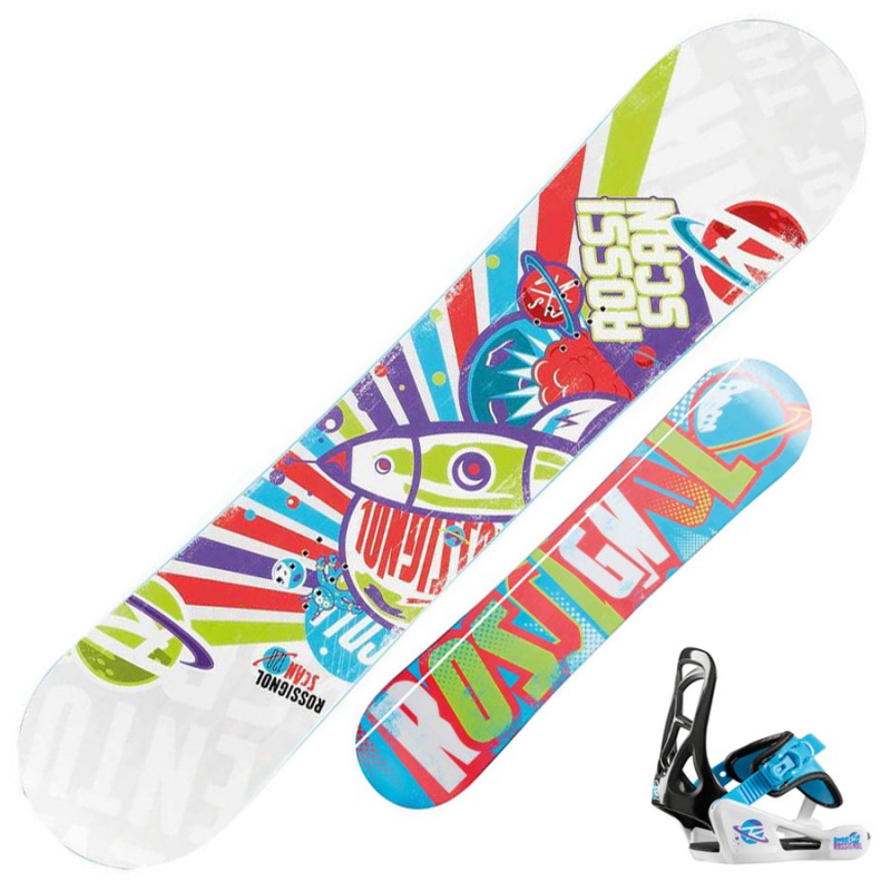 Snowboard Rossignol Scan Amptek + attacchi Rookie s