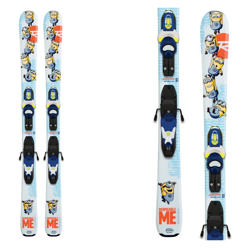 Sci Rossignol Minions (104- 140) + attacchi Kid-X 45 B76