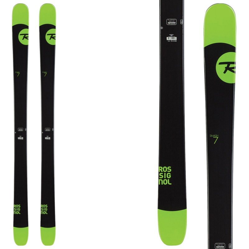 Sci Rossignol Smash 7 + attacchi Axium 120 SS B100
