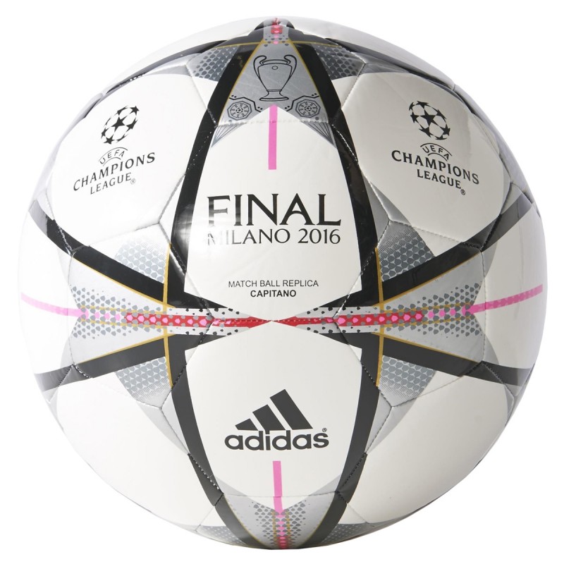 Pallone Adidas Finale Milano Capitano bianco