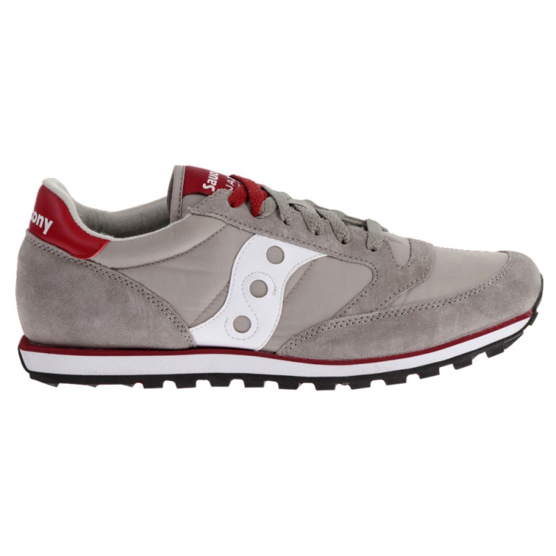 saucony jazz grigio rosso