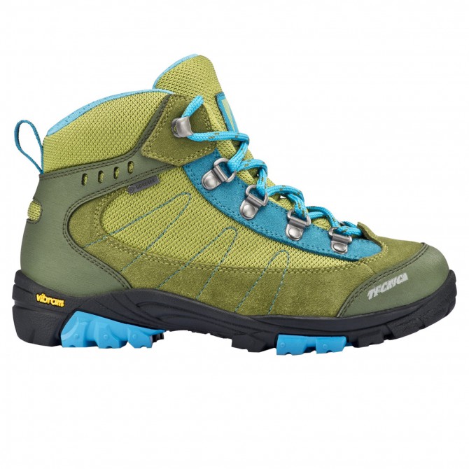 Zapatos trekking Tecnica Makalu Gtx Jr militar-azul claro