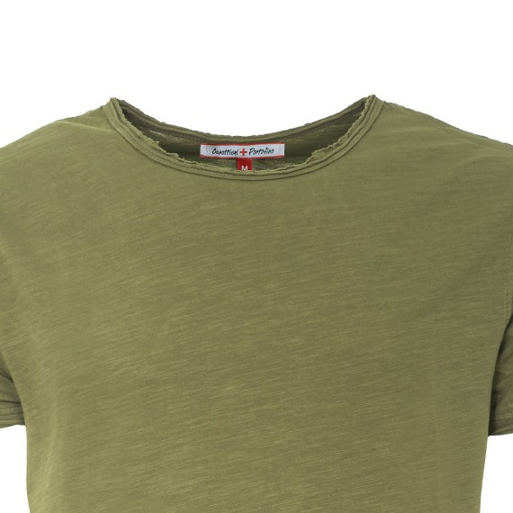 T-shirt Canottieri Portofino Uomo verde militare