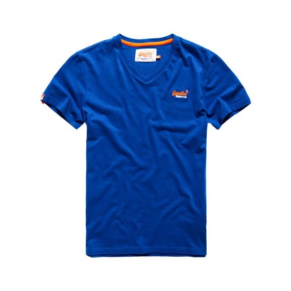 T-shirt Superdry Orange Label Vintage Uomo royal