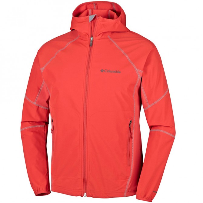 Softshell Columbia Sweet As Man red