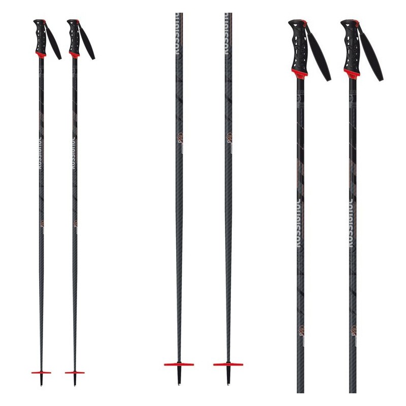 ROSSIGNOL Ski poles Rossignol P140 Carbon Vas Grip