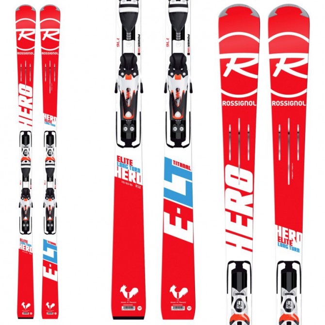 Ski Rossignol Hero Elite Lt Ti + Fixations  Axial3 120 Tpi2 B80