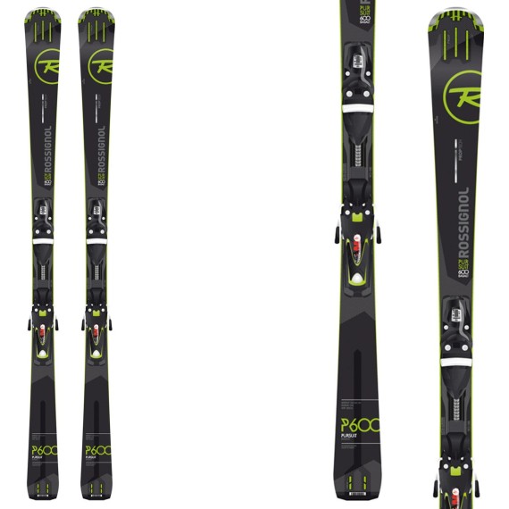 Ski Rossignol Pursuit 600 + fixations Nx 12 Fluid