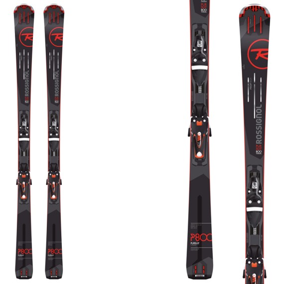 ROSSIGNOL Ski Rossignol Pursuit 800 Ti Tpx + fixations Nx 12 Fluid