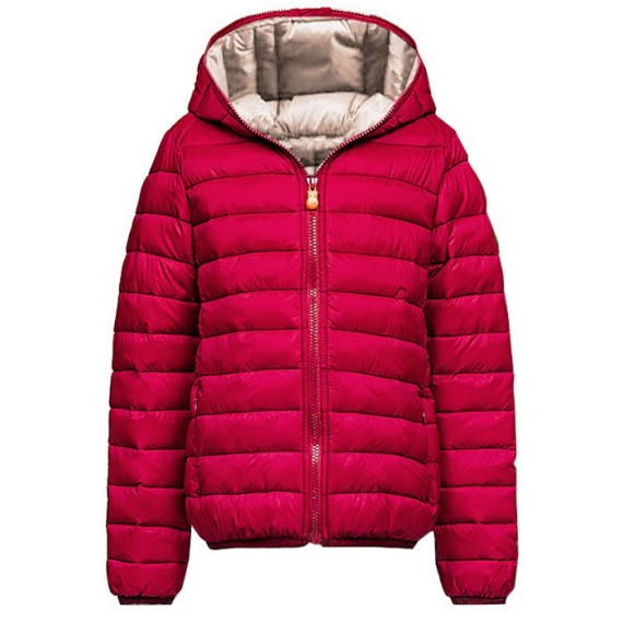 Down jacket Save the Duck J3065B-GIGA2 Junior red (4-8 years)