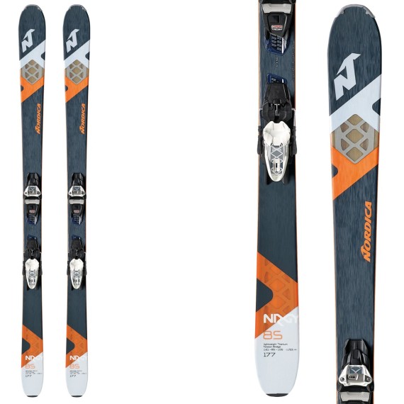 Ski Nordica NRGY 85 FDT + bindings Squirecompact 11 FDT 