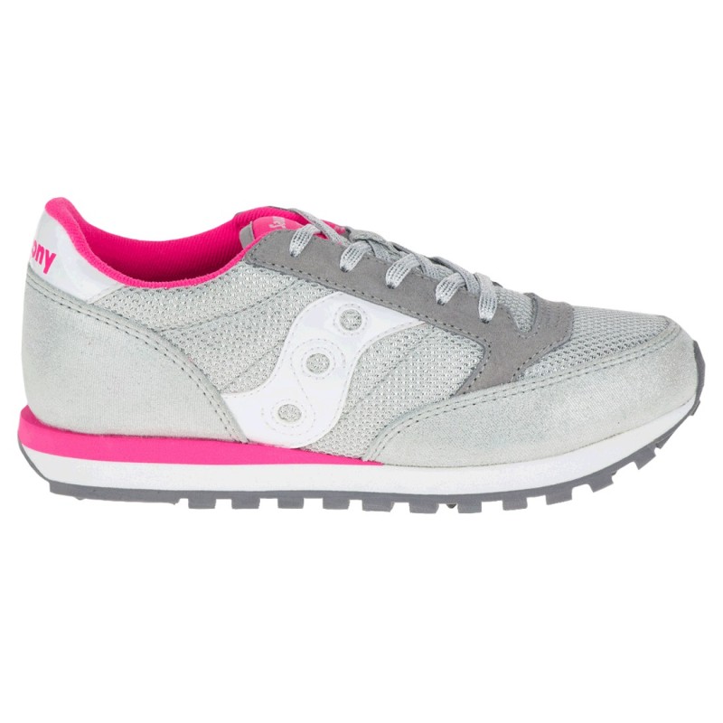 Sneakers Saucony Jazz O’ Fille argent-rose (35.5-38)