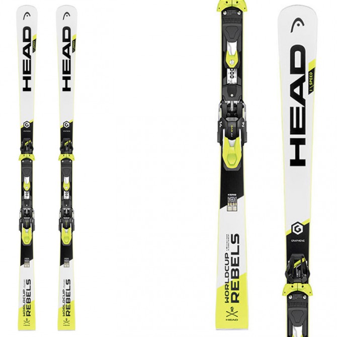 HEAD Ski Head WC Rebels iSpeed RP EVO 14 + bindings Freeflex 14 Br 85