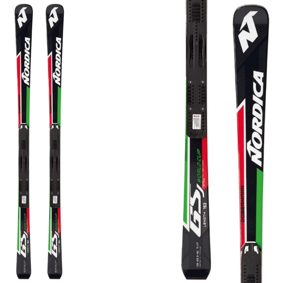 Ski Nordica Dobermann GSJ plate + fixations Xcell 12 