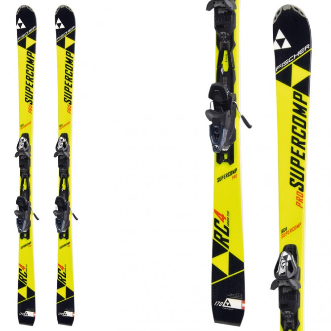 Ski Fischer RC4 Supercompetition Pro + bindings Rs 10 Powerrail Br 78