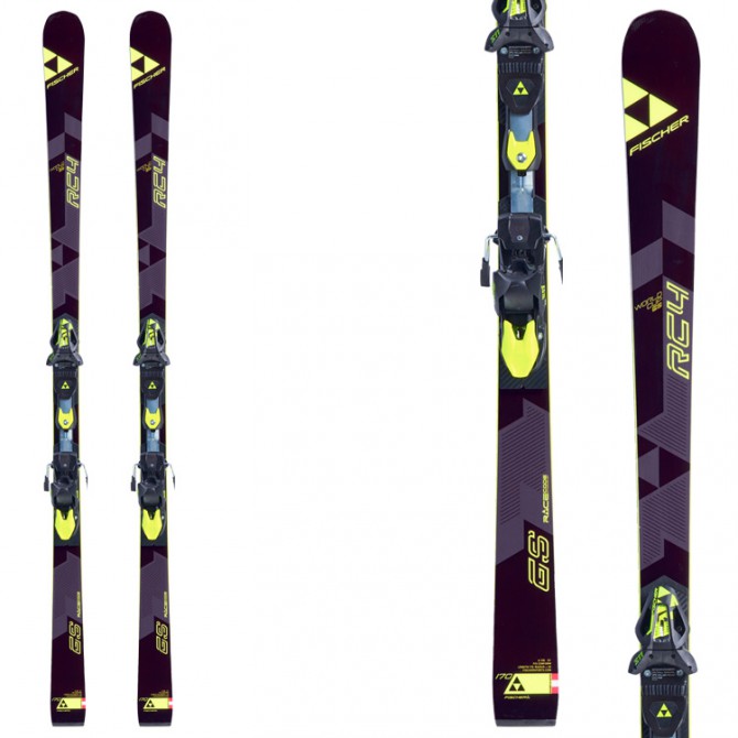 Ski Fischer RC4 WorldCup GS Jr + bindings Z9 Freeflex