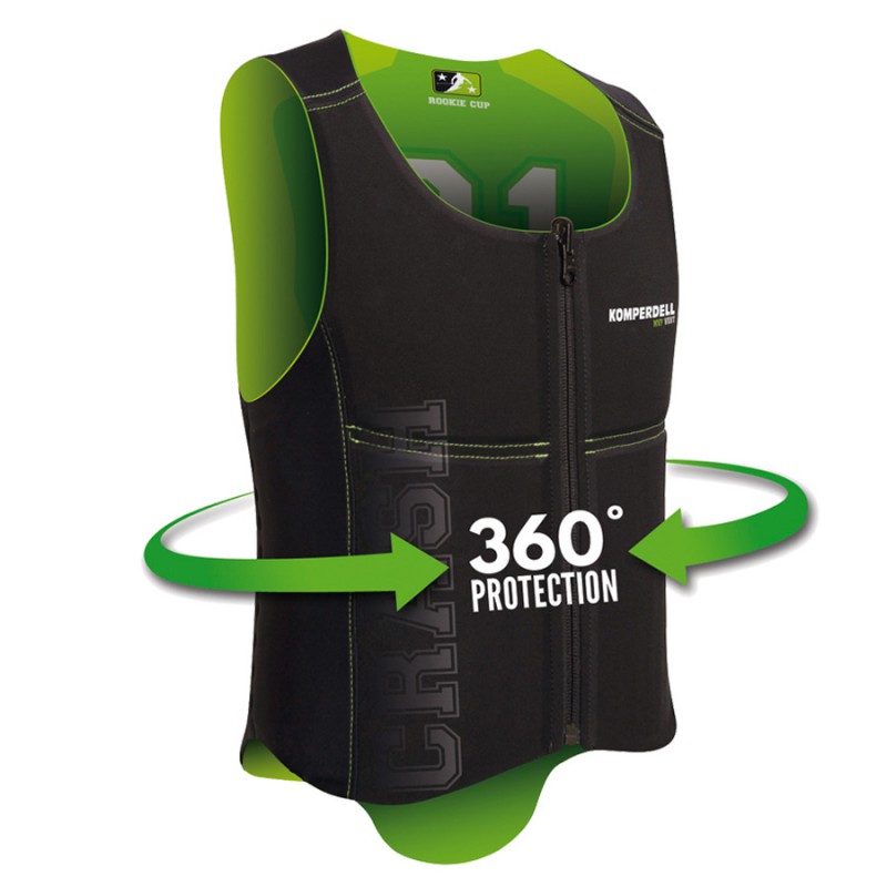 Back protector Komperdell Ballistic Vest Junior Ski accessories EN