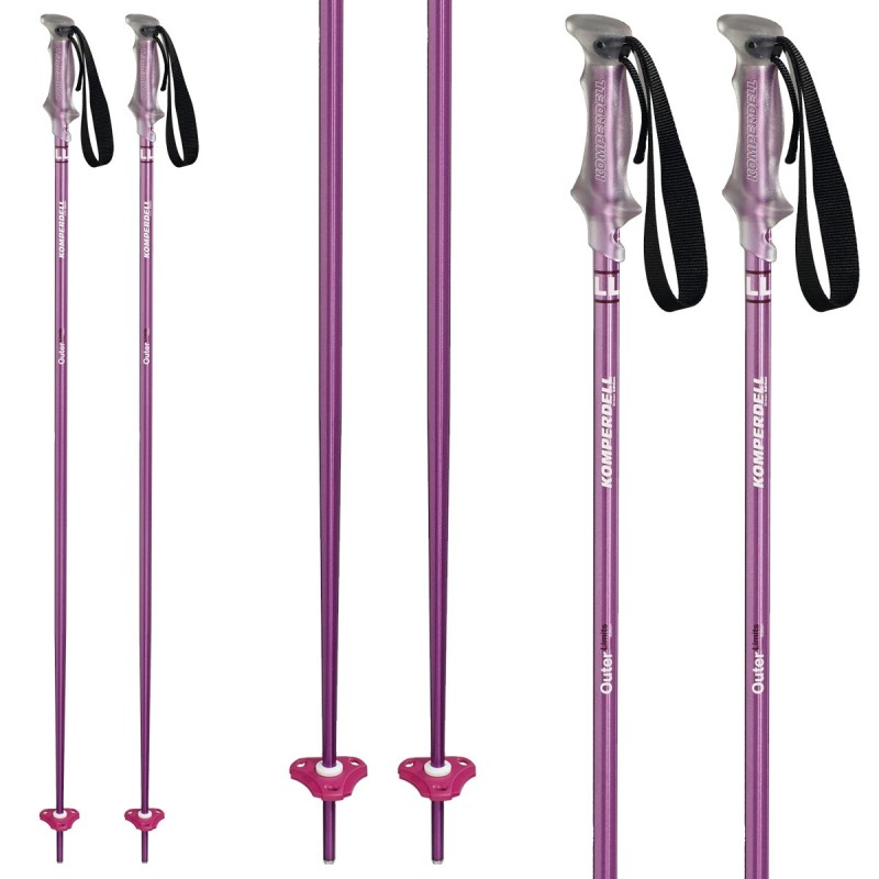 Ski poles Komperdell Outer Limit purple