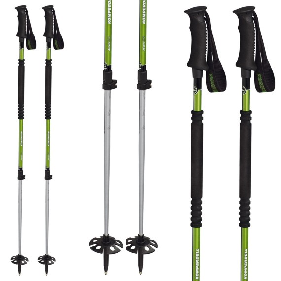Mountaineering ski poles Komperdell T2 Ascent Ti