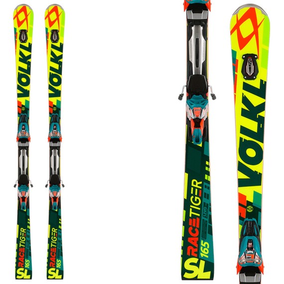 Ski Volkl Racetiger Speedwall SL Uvo + bindings RMotion 12.0 D Race