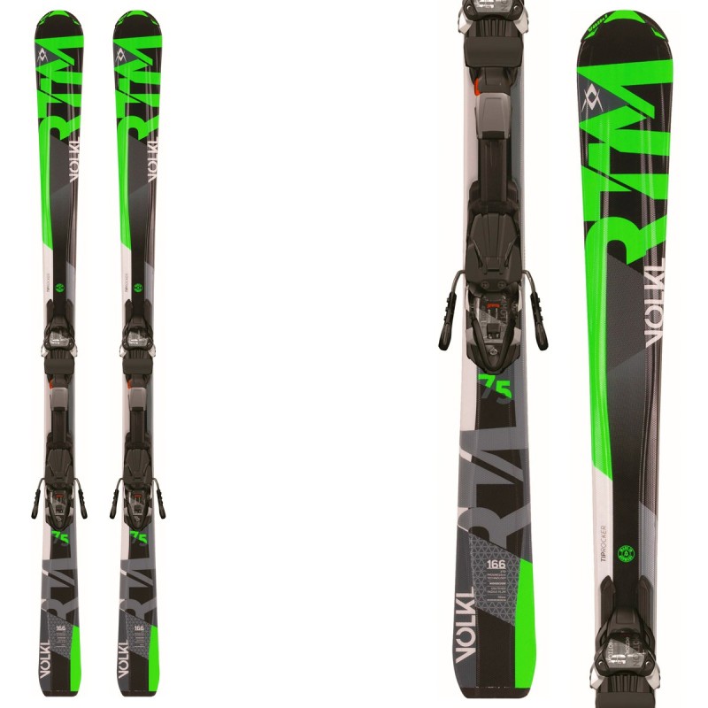 Ski Volkl Rtm 75 + fixations 4Motion 10.0