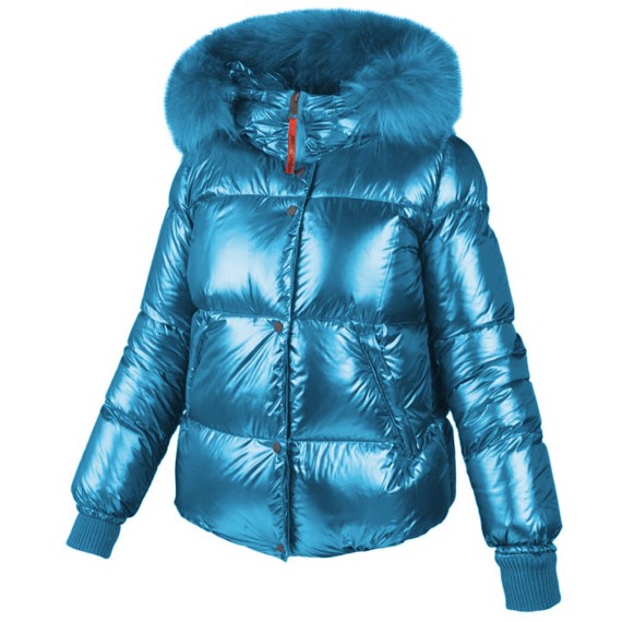 Down jacket Freedomday Chatel Woman turquoise