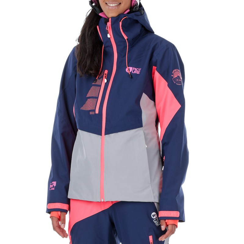 Freeride ski jacket Picture Seen Woman EN