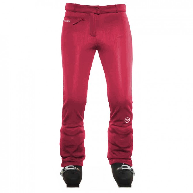 Ski pants Rossignol Glee Softshell Woman red