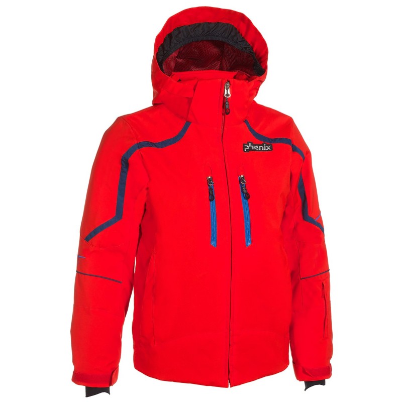 Ski jacket Phenix Norway Alpine Team Junior red