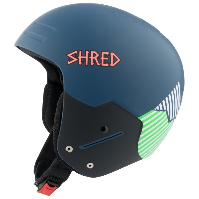 Ski helmet Shred Basher Noshock Unisex blue-green
