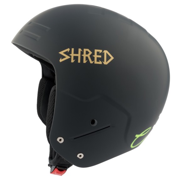 Casque de ski Shred Basher Noshock Unisex noir-or