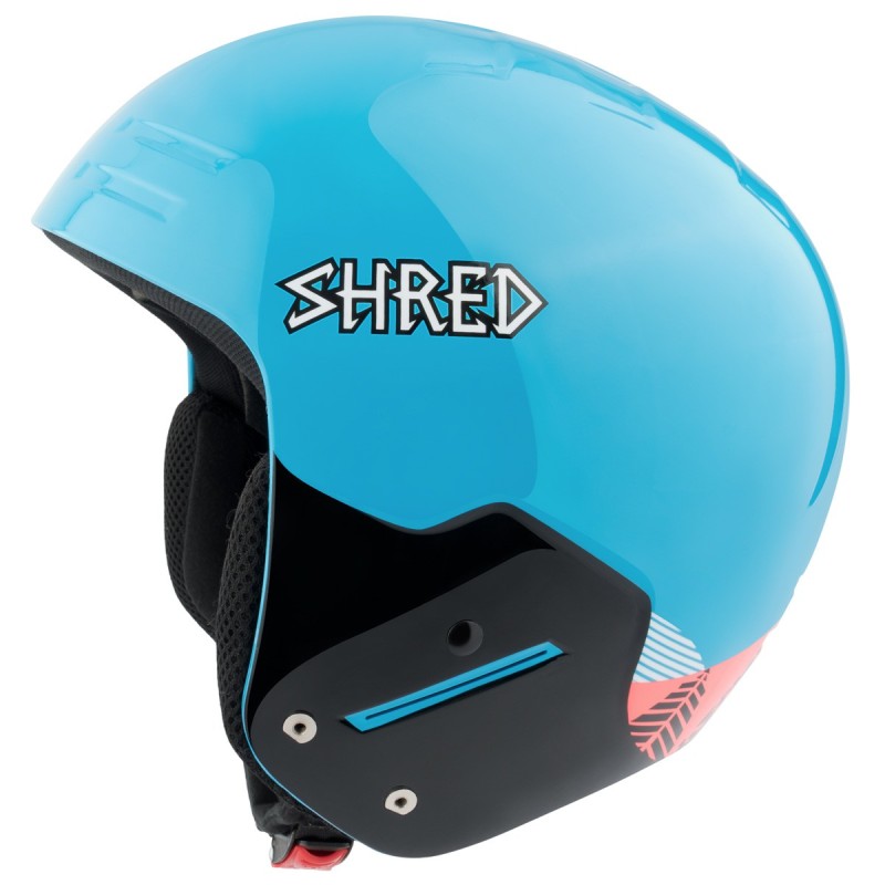 Casque de ski Shred Basher Noshock Unisex bleu clair-rose