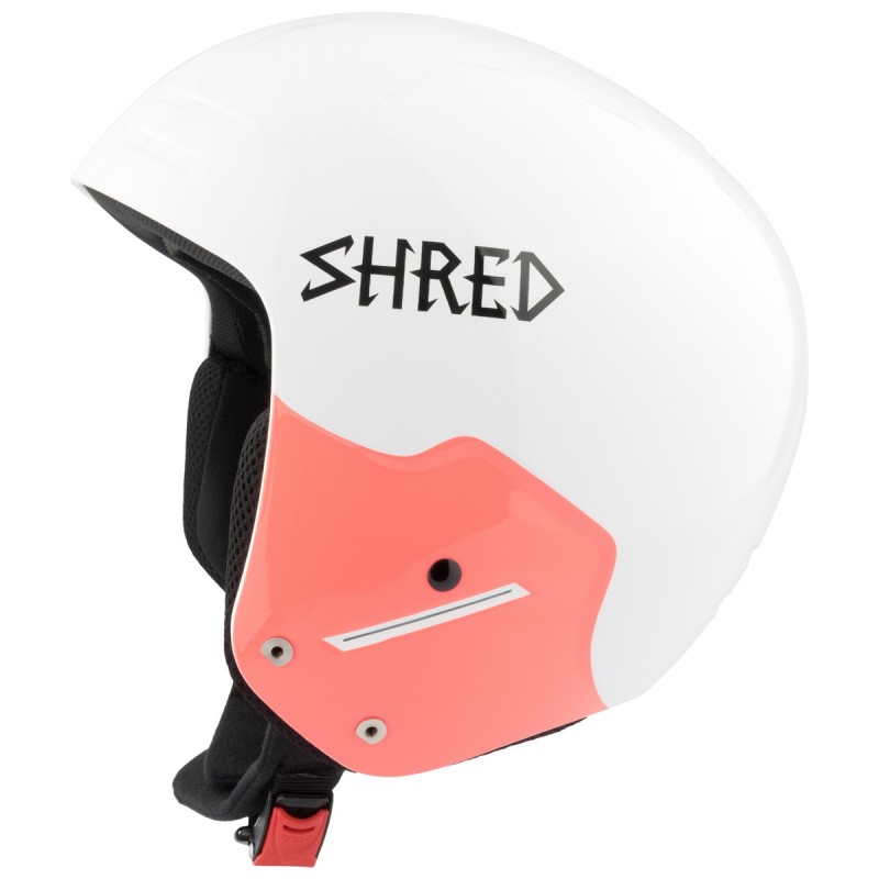 Casco sci Shred Basher Noshock Unisex bianco-rosa