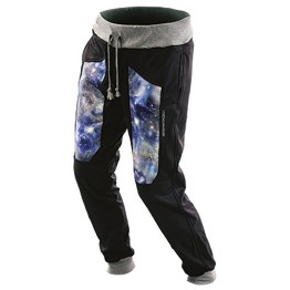Pantalone tuta Energiapura Universe A356/nero-Universo