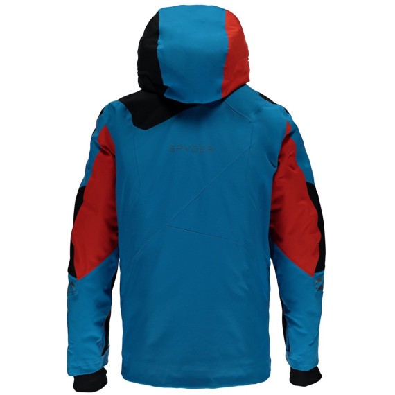 Ski jacket Spyder Leader Man blue-black