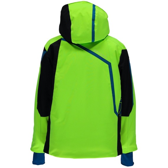 Ski jacket Spyder Challenger Man Boy green-black