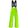 Pantalone sci Spyder Propulsion Bambino verde fluo